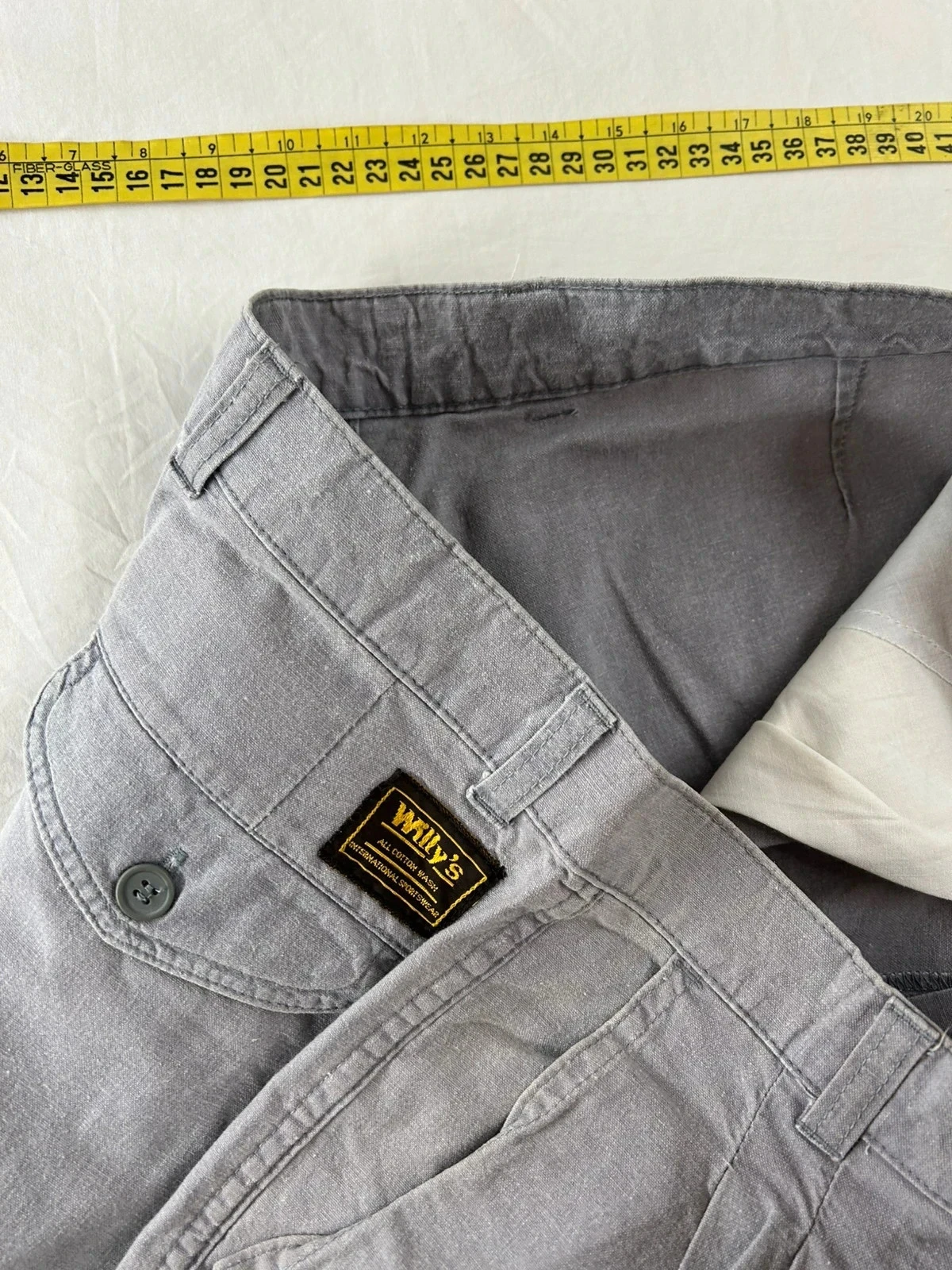 Grijze wijde broek willy’s – photo 9